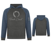 Men's Vintage Classic Signature Hoodie - Navy/Charcoal Two-Tone